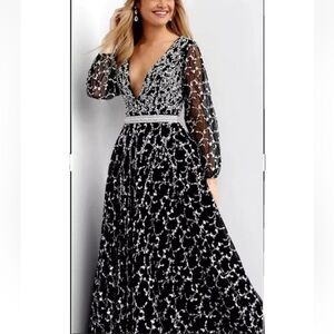 Jovani long sleeve dress